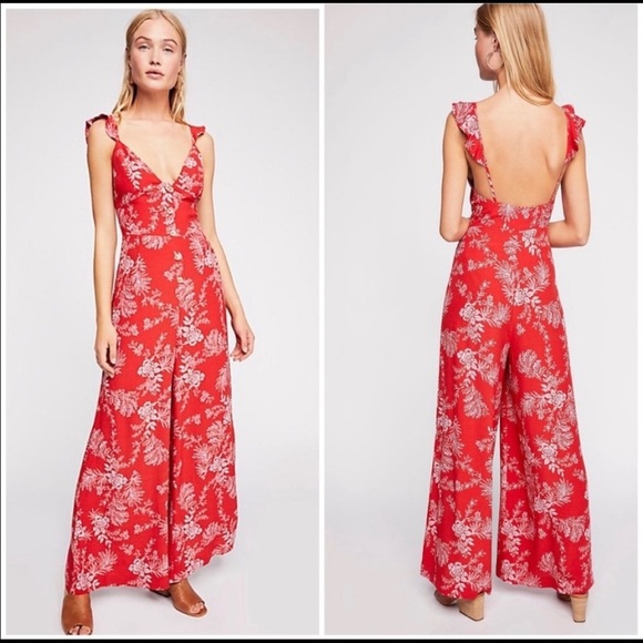 🆕Free People Be The One Jumpsuit size 2​ - Picture 1 of 6